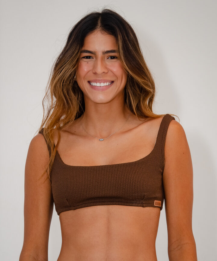 TOP TAÍBA ANARRUGA MARROM