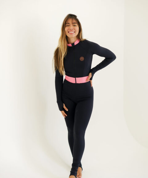 KITESUIT PRETO COM PINK