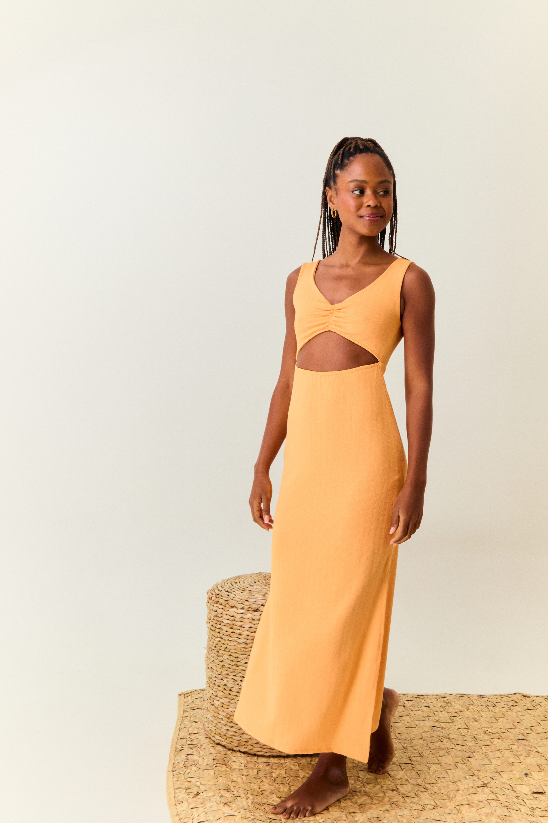 VESTIDO SAND LARANJINHA