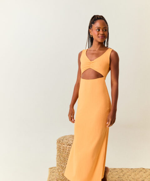 VESTIDO SAND LARANJINHA