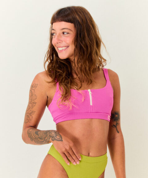 TOP ICARAIZINHO ROSA FLOR