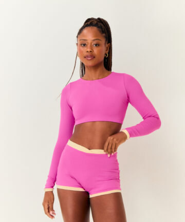 SHORT SUNSET ROSA FLOR