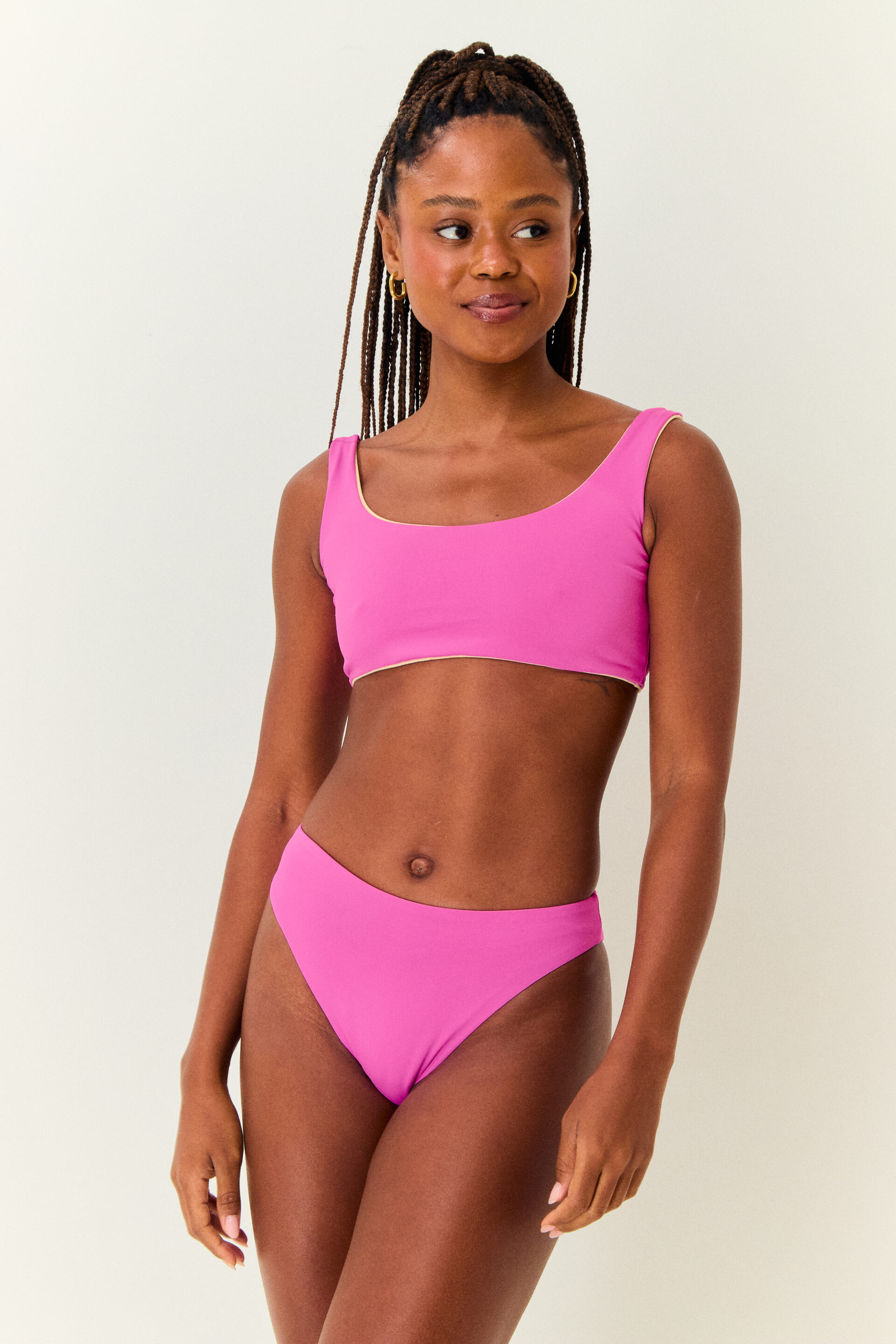 TOP DUPLA FACE ROSA FLOR - Image 8