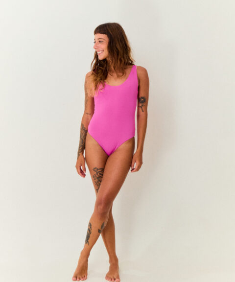 MAIO RETRO DUPLA FACE ROSA FLOR