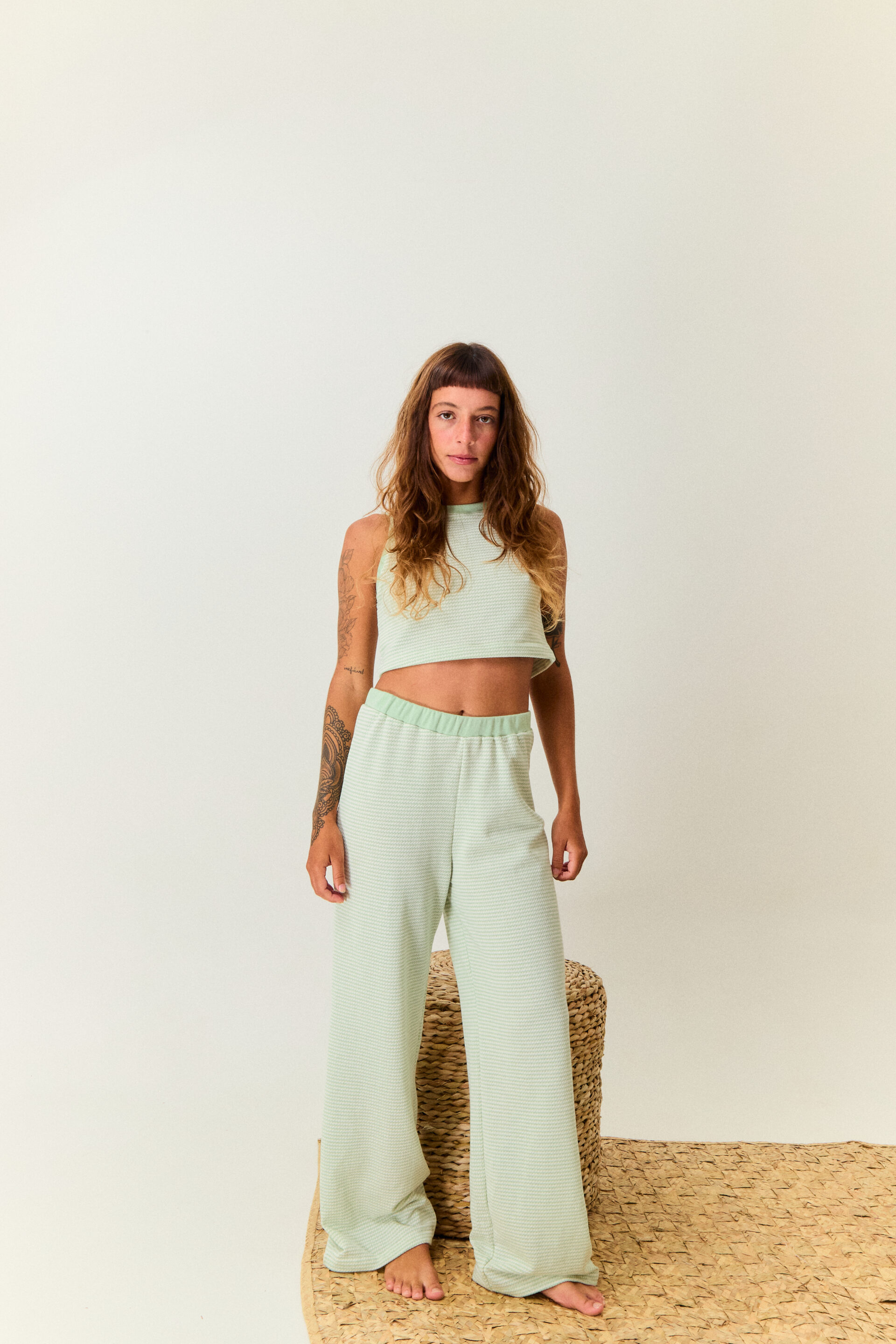 CALÇA TRICOT HAZE MENTA - Image 9