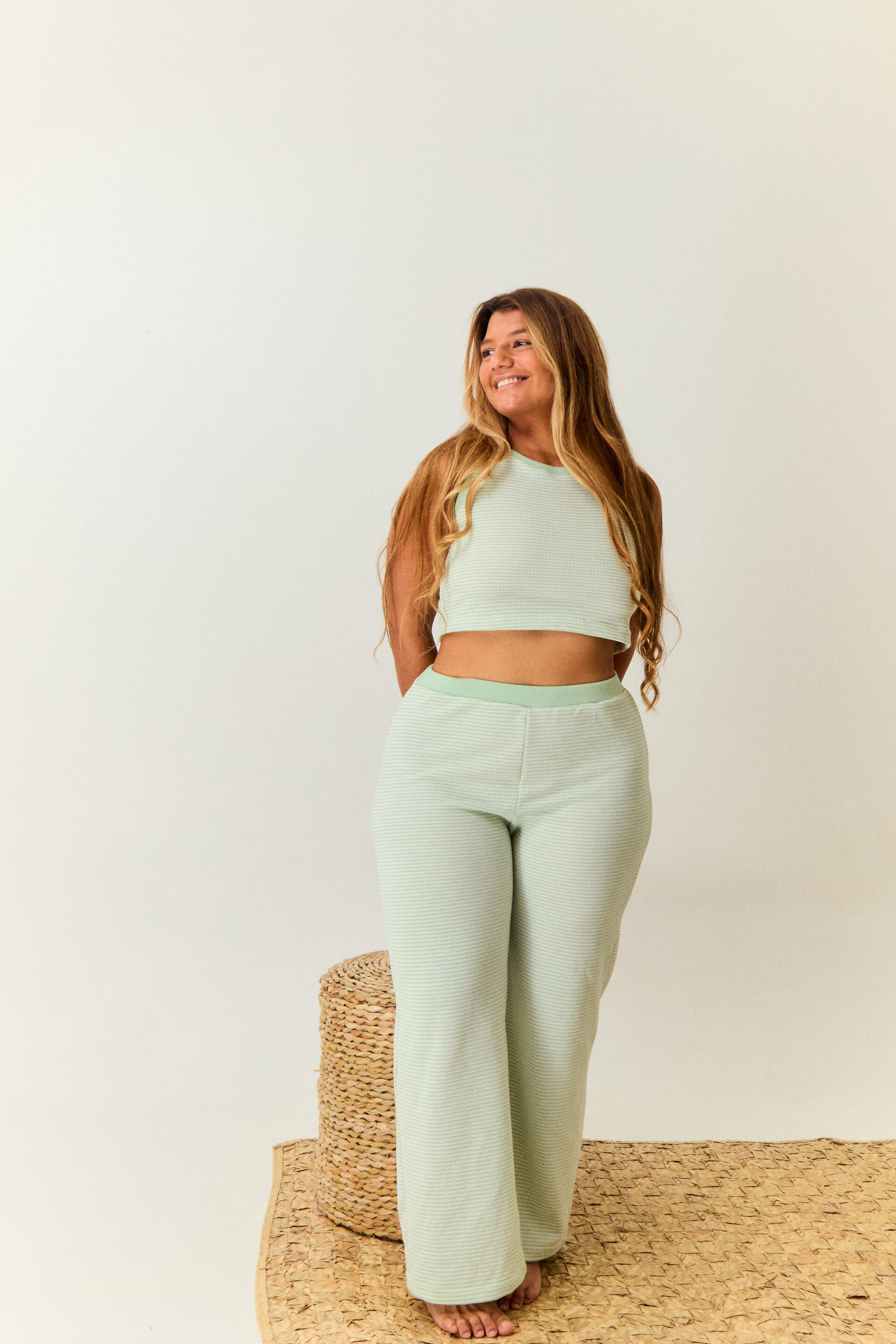 CALÇA TRICOT HAZE MENTA - Image 6