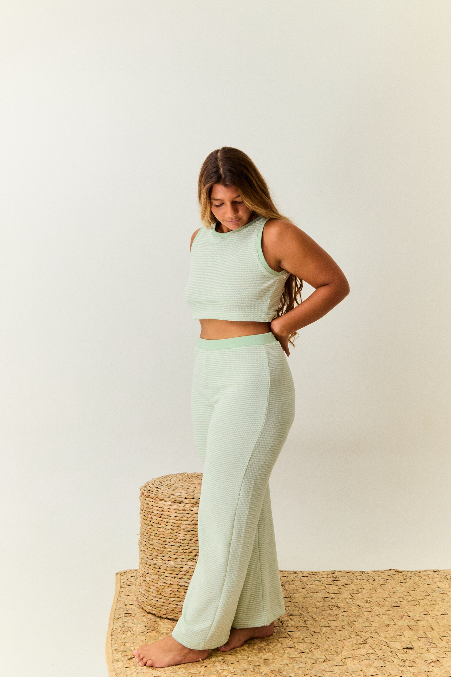 CROPPED TRICOT HAZE MENTA - Image 2