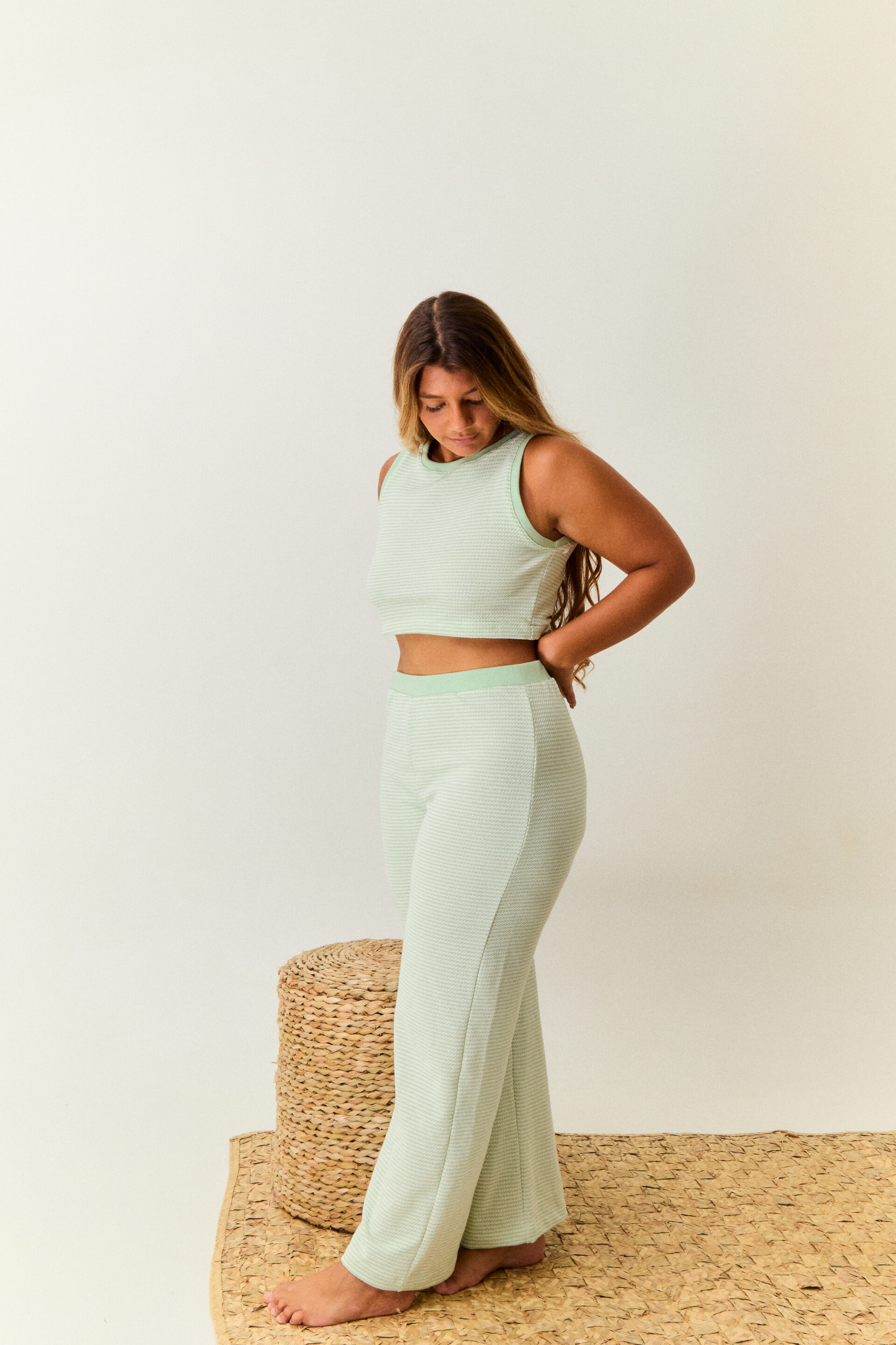 CALÇA TRICOT HAZE MENTA - Image 3