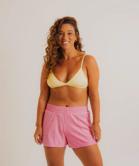 SHORTINHO ATOALHADO PINK