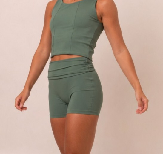 SHORT FRANZIDO EUCALIPTO - Imagem 2